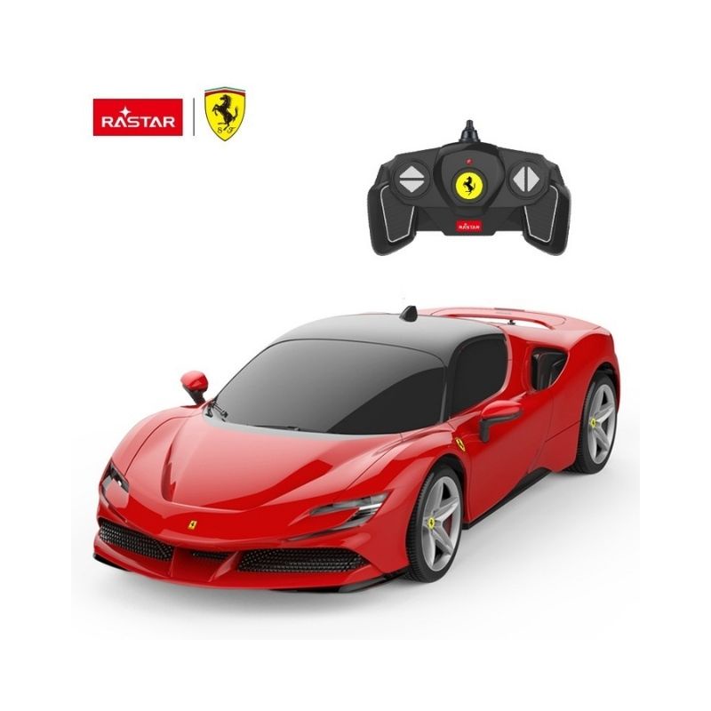 Đồ Chơi RASTAR Xe Điều Khiển 1:18 Ferrari Sf90 Stradale Màu Đỏ R97500