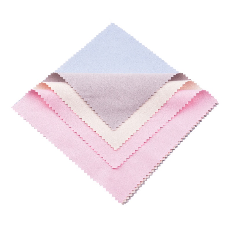 Set 3 Khăn Lau Kính Sợi Mềm Màu Sắc Ngẫu Nhiên