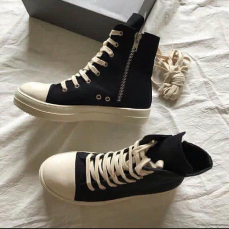 Giày Rick Cao Cổ Đế Thơm Full Size Cho Nam Và Nữ (Có Hộp Chính Hãng + Bill) | BigBuy360 - bigbuy360.vn