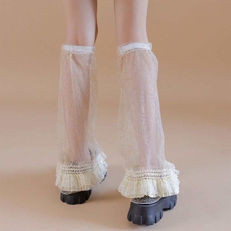 Youyo Đôi Tất Dệt Kim Dài Qua Gối Dáng Rộng Phong Cách Lolita Jk Giữ Ấm Chân Cho Nữ