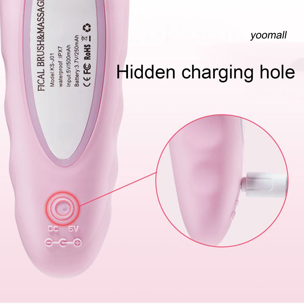 [Hàng mới về] Máy Rửa Mặt Mát Xa Chống Thấm Nước Cao Cấp