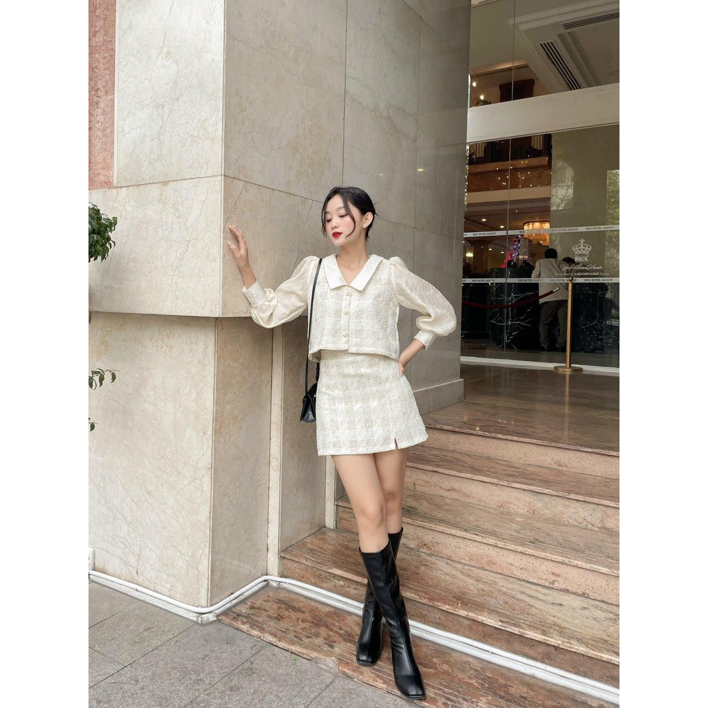 Chân váy tweed STELLA SKIRT | BigBuy360 - bigbuy360.vn