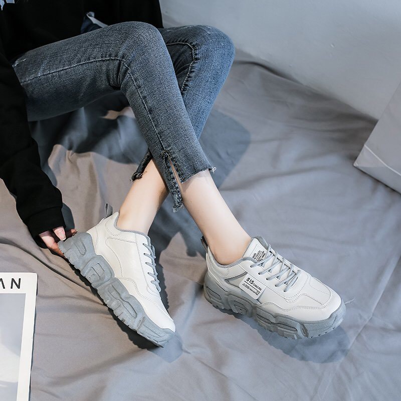 Giày thể thao sneaker phối đế viền phong cách Hàn Quốc hottrend của năm