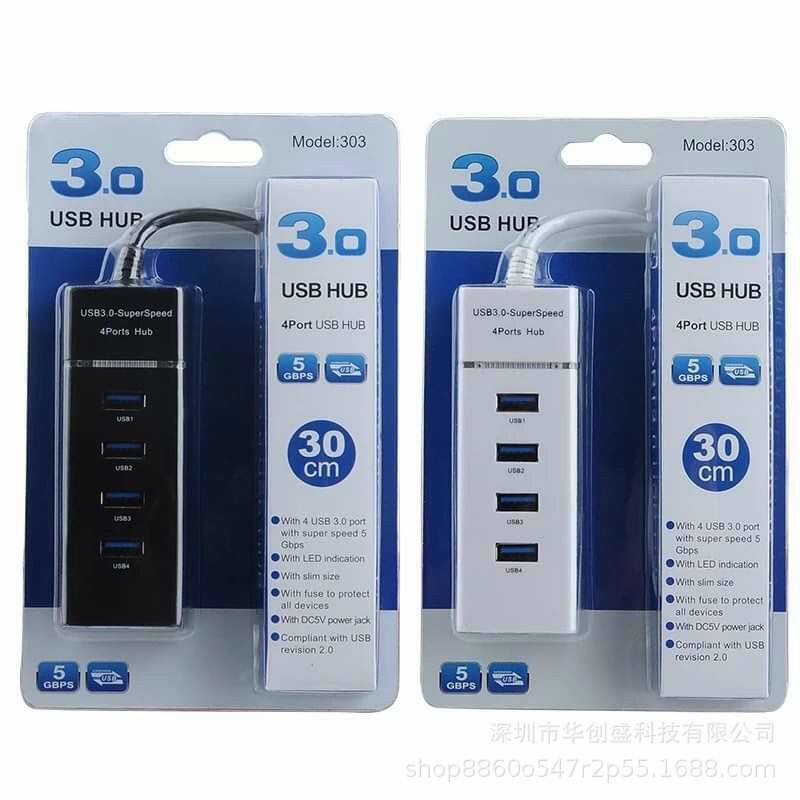 Bộ chia USB 1 ra 4 cổng 3.0 - Hub USB 4 Port 3.0