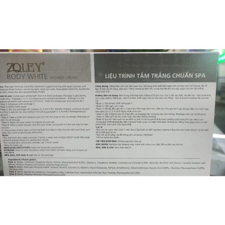 Tắm trắng Zoley 6in1