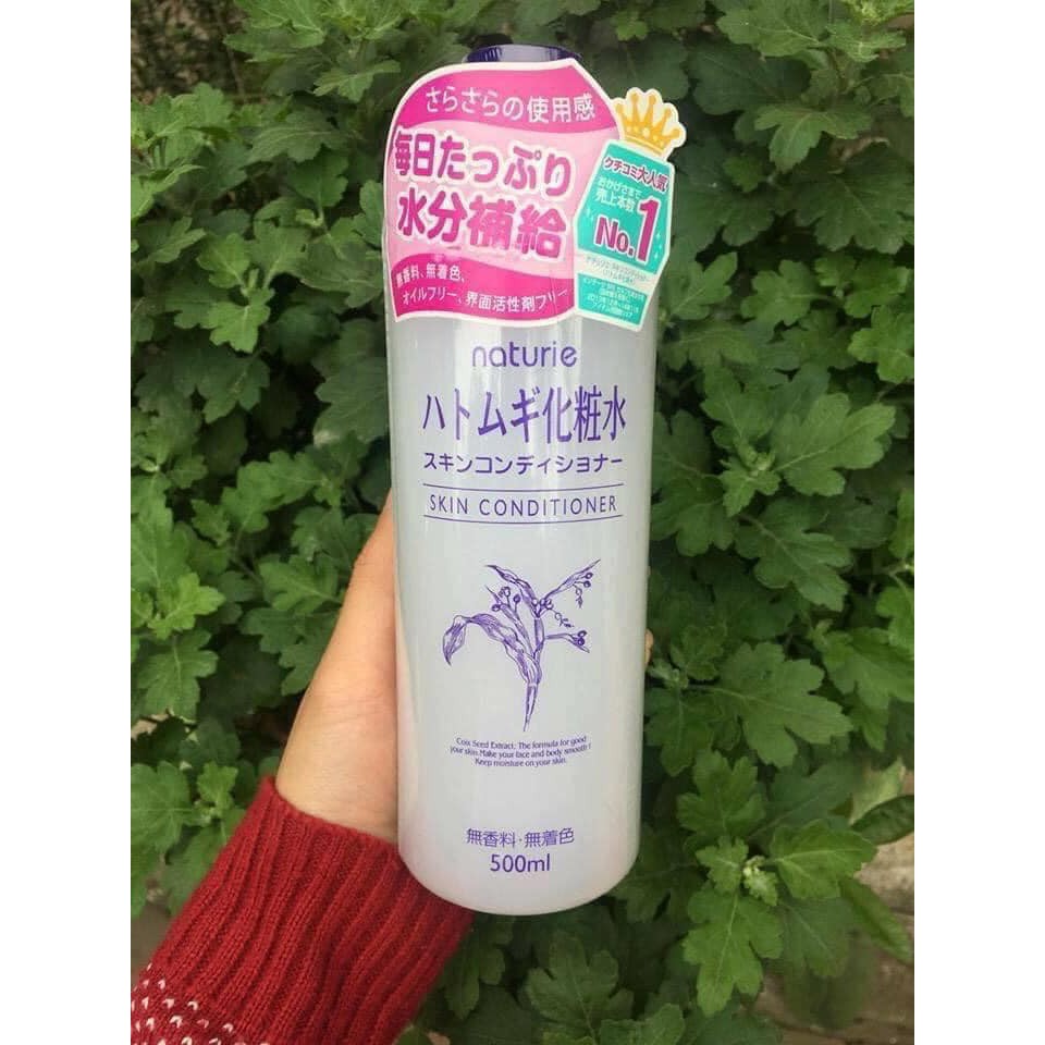 Toner nước hoa hồng gạo ý dĩ Naturie hatomagi Nhật Bản- Lọ chiết dùng thử