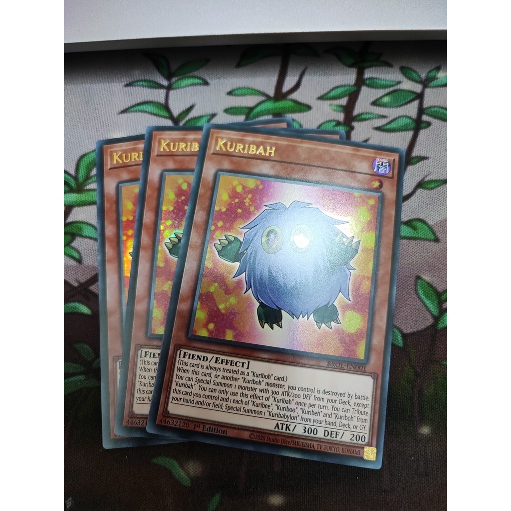 1 lá thẻ bài Kuribah - BROL-EN001 - Ultra Rare 1st Edition
