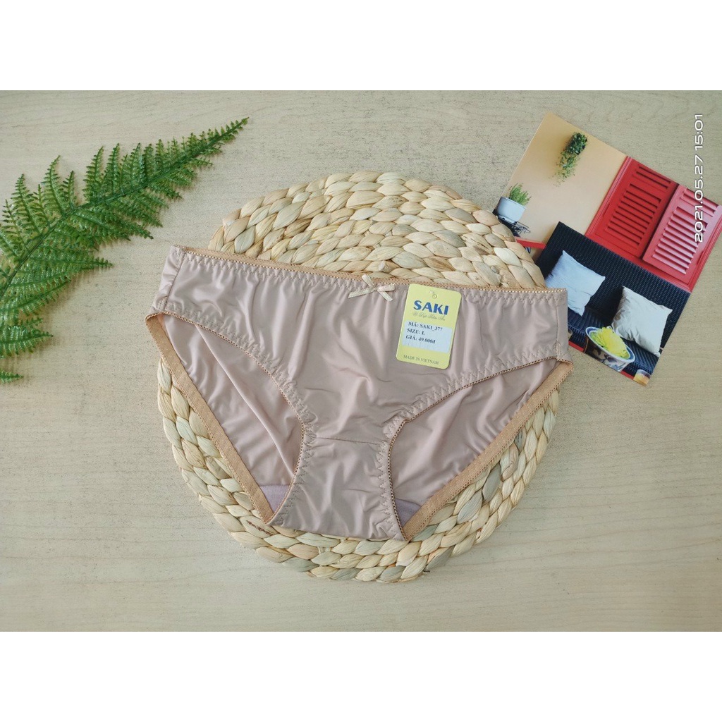 Combo 5 Quần lót nữ thun lạnh trơn cao cấp
