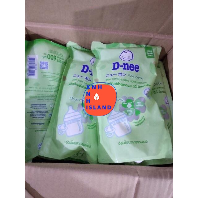 Nước Rửa Bình Sữa Và Rau Củ Quả Dnee 600ml