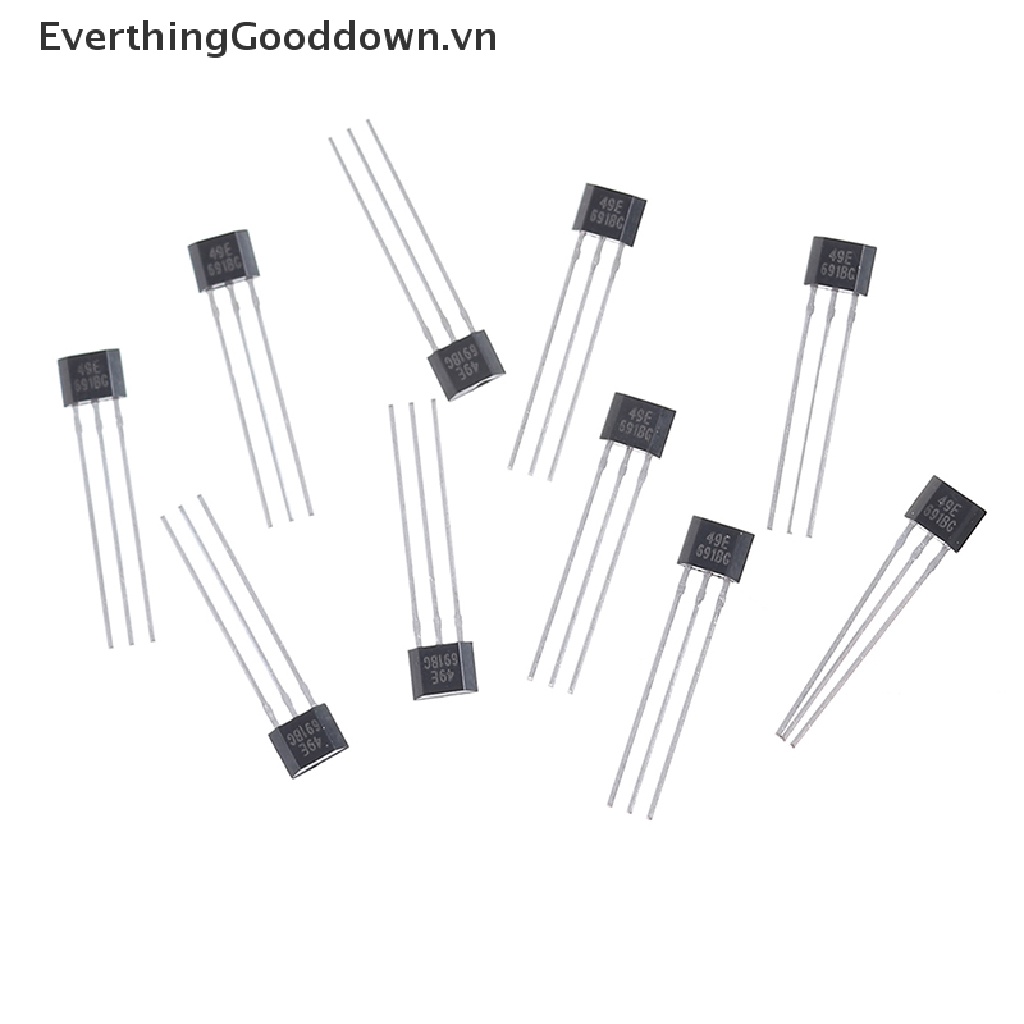 Everthinggooddown Set 10 Cảm Biến Tuyến Tính 49E OH49E SS49E