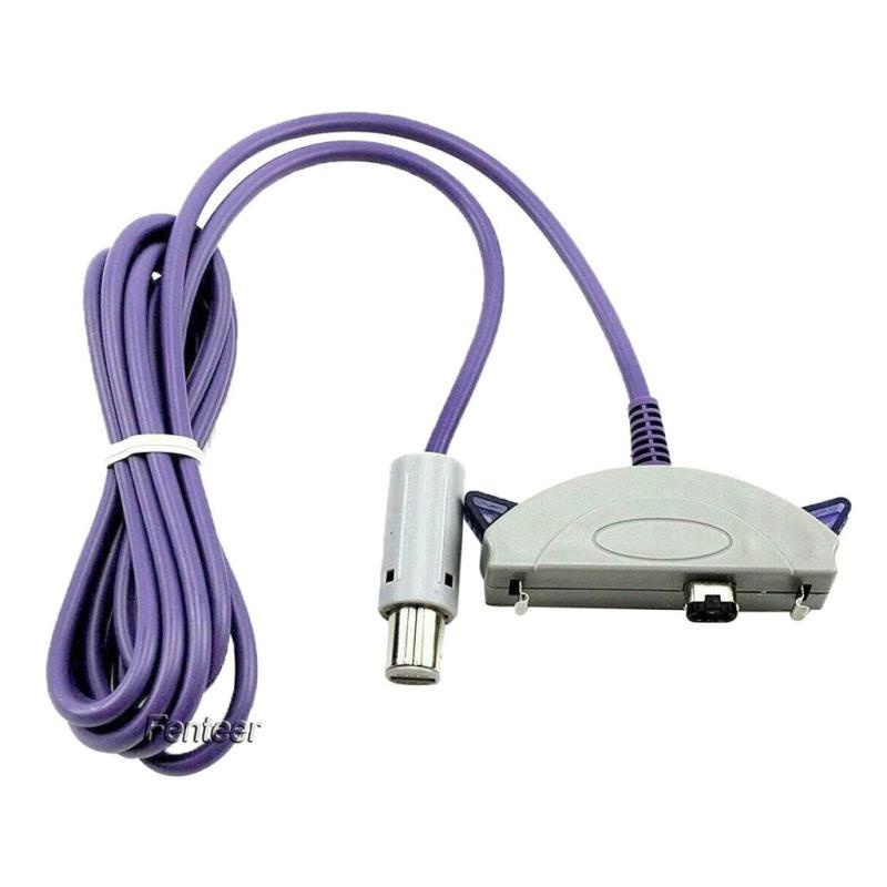 [FENTEER] 1.8 meter 2 Player Link Cable Connect Cord Lead for GC to for Game-boy Advance