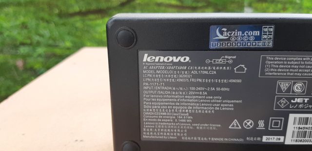 Sạc Lenovo 170w hàng theo máy, không bán hàng nhái