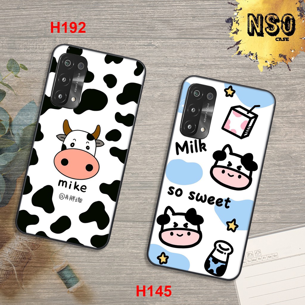 [HÀNG HOT]Ốp Lưng Oppo A74 - Oppo A54 In hình Bò Sữa Dễ Thương