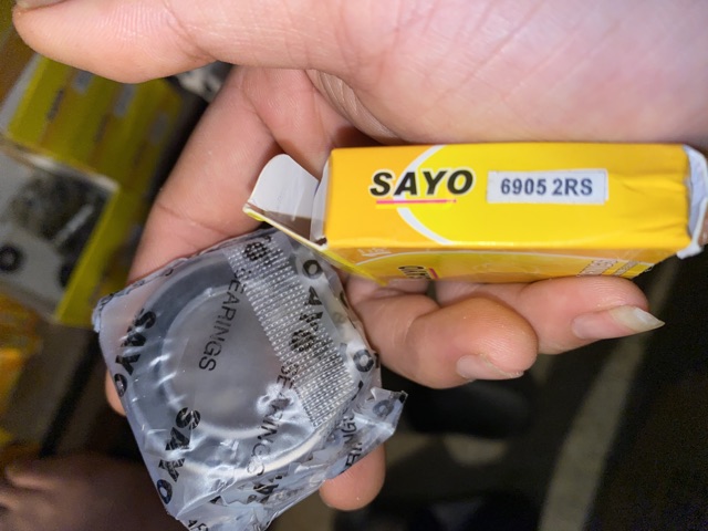 Sản phẩm gia đình làm: Bi mã 6905 sây ưo nhật bản