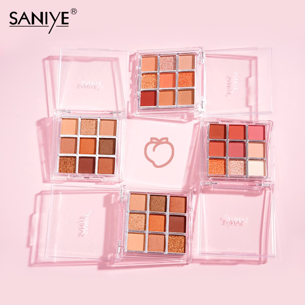 [Hàng mới về] Bảng Phấn Mắt 9 Màu Lì Lâu Trôi Không Thấm Nước Saniye E0925 Chất Lượng Cao | BigBuy360 - bigbuy360.vn