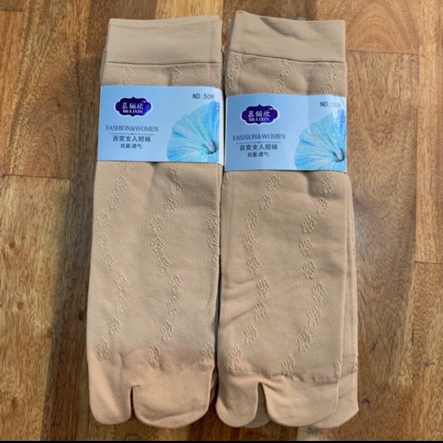 combo 1 lốc 5 đôi tất da bông nữ