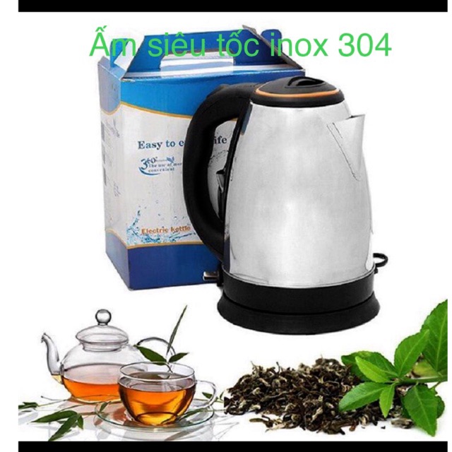 Ấm siêu tốc  Electric kettle inox 304