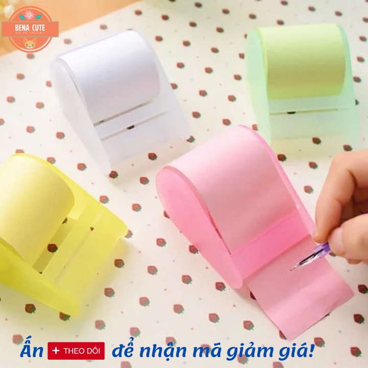 Giấy note cuộn🌜MINI🌛 tiện dụng thỏa mãn sáng tạo nhiều màu sắc