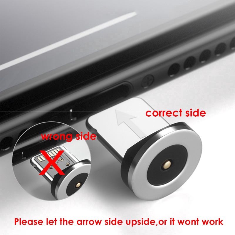 Cáp Sạc Nhanh 2.4A Có Đèn led Cổng micro USB type C