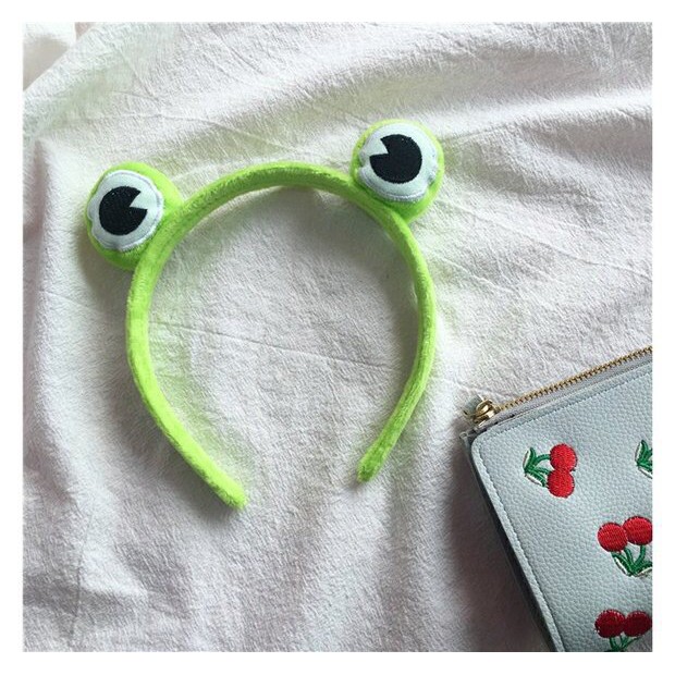 Băng Đô Hình Ếch Xanh Phong Cách Hàn Quốc Đáng Yêu Ngộ Nghĩnh