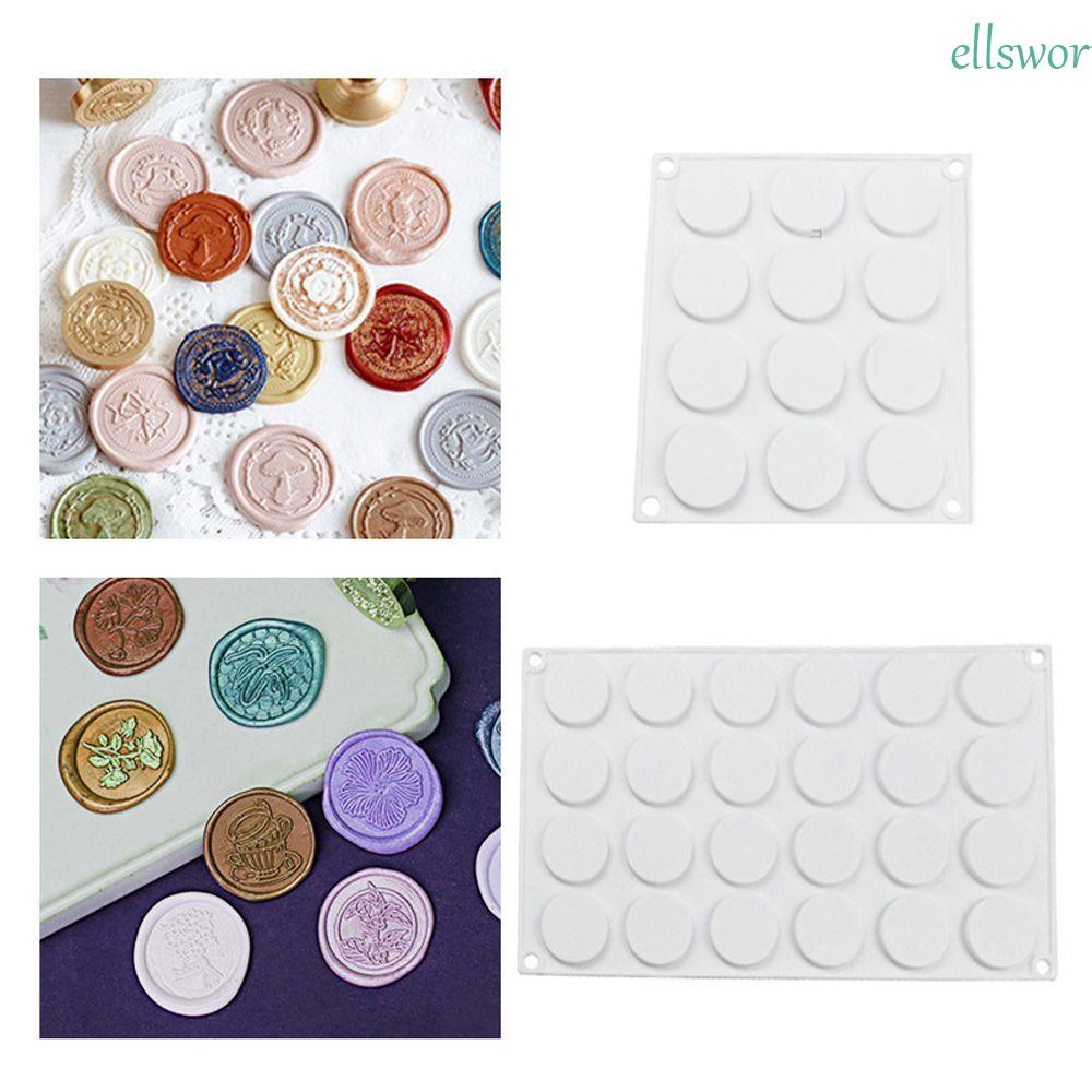 Khuôn Làm Sáp / Bánh Hình Tròn DIY Đa Ứng Dụng