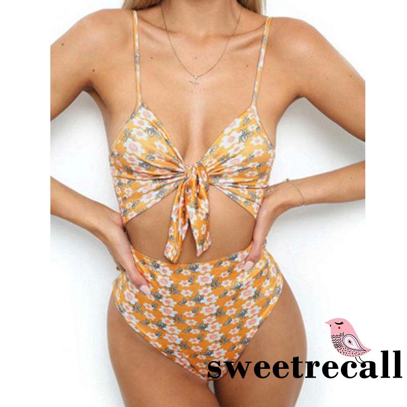 Bộ bikini 2 mảnh họa tiết đơn giản, hợp thời trang | BigBuy360 - bigbuy360.vn