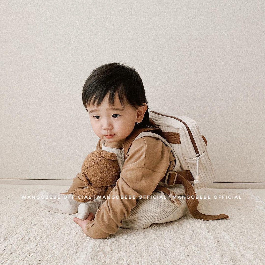 Túi tròn và Balo vuông Hàn Quốc siêu nhẹ cho bé