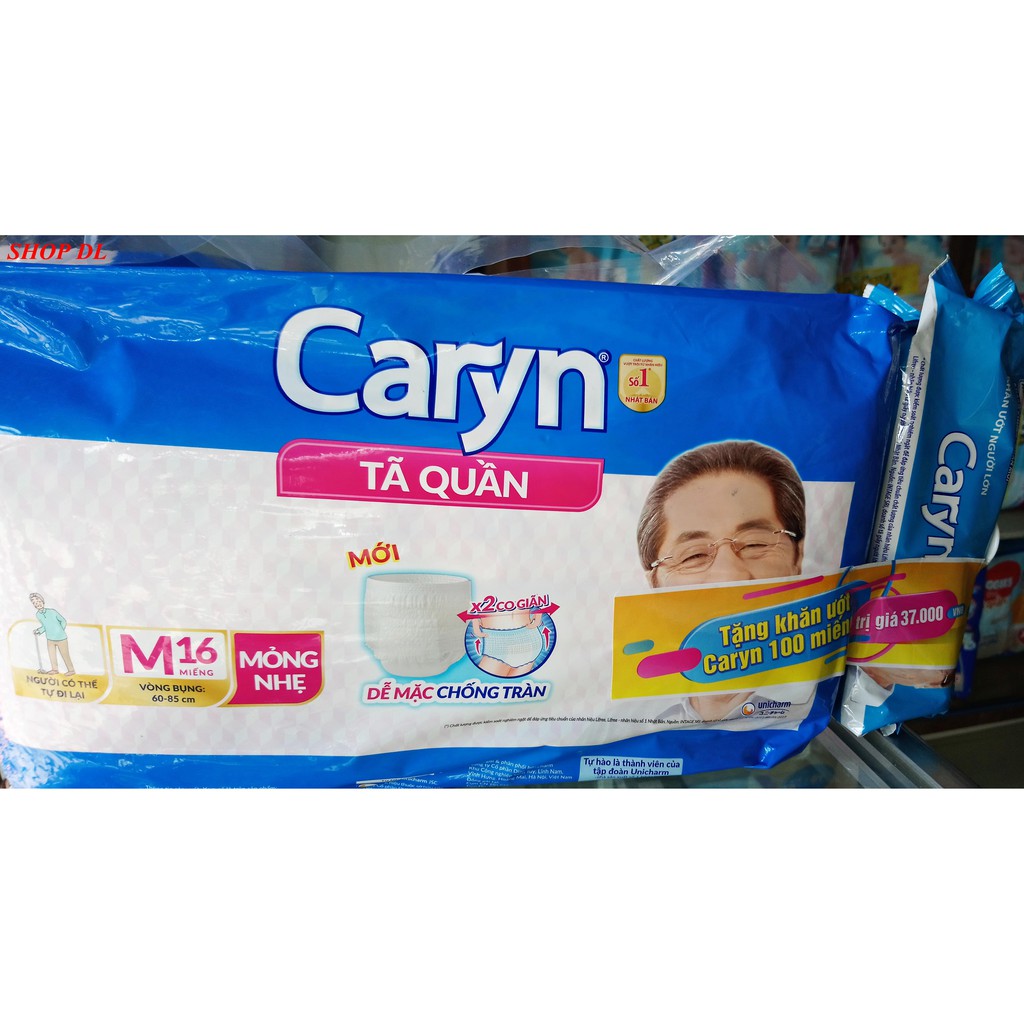 Tả quần người lớn Caryn M16 (loại mỏng nhẹ)