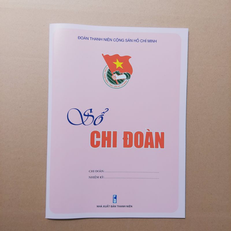 Sổ Chi Đoàn, màu Hồng, mẫu mới nhất ( 10 cuốn )