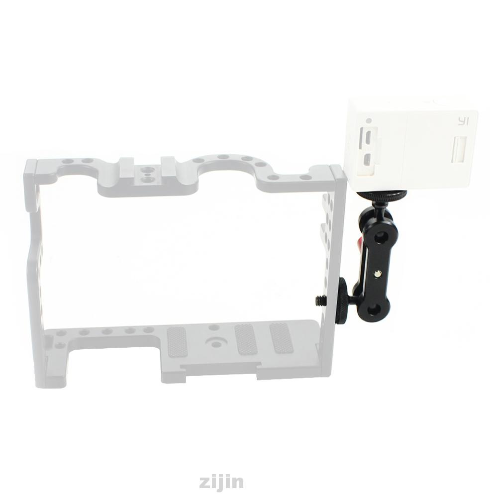 Giá đỡ máy ảnh hai đầu bi xoay 360 độ 1/4 Inch bằng hợp kim nhôm | BigBuy360 - bigbuy360.vn