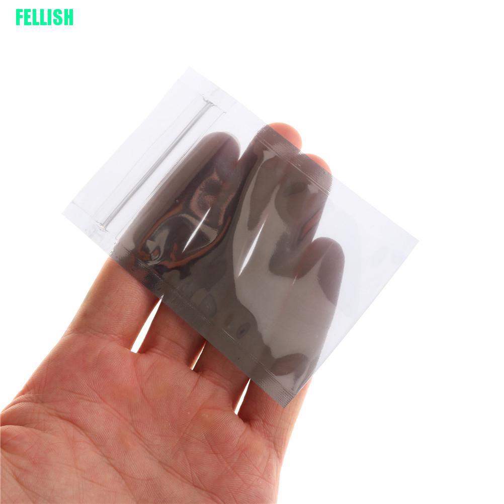 Bộ 10 Túi Zip Mờ Chống Tĩnh Điện Có Khóa Kéo