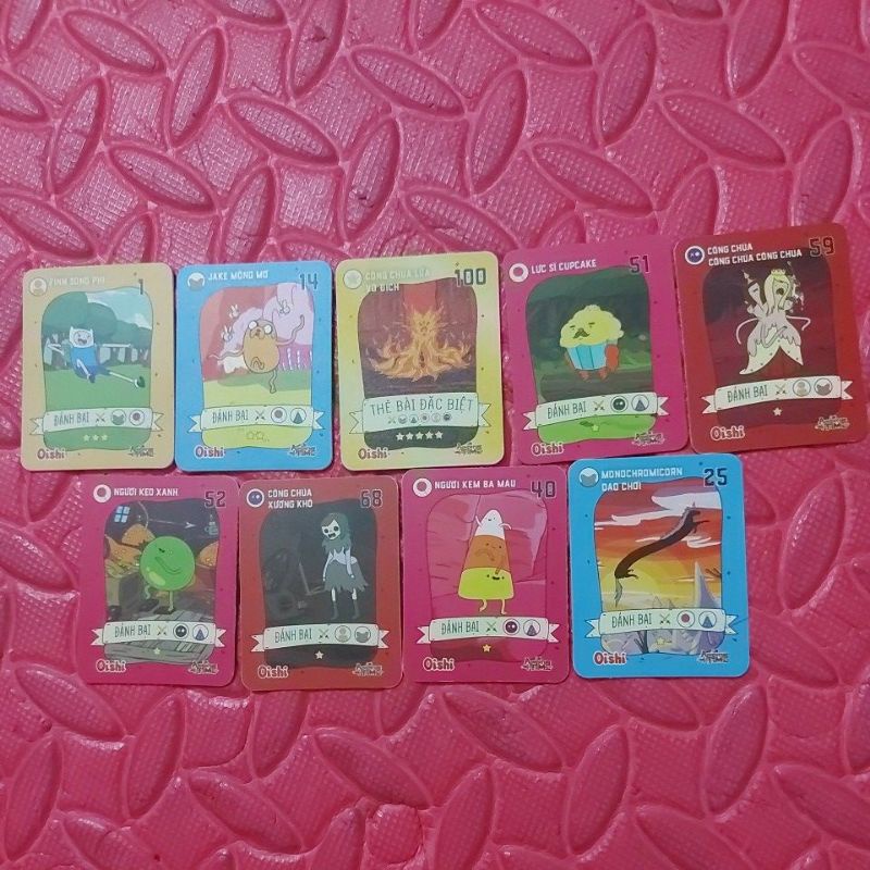 Thẻ Adventure Time oishi crab me ;)