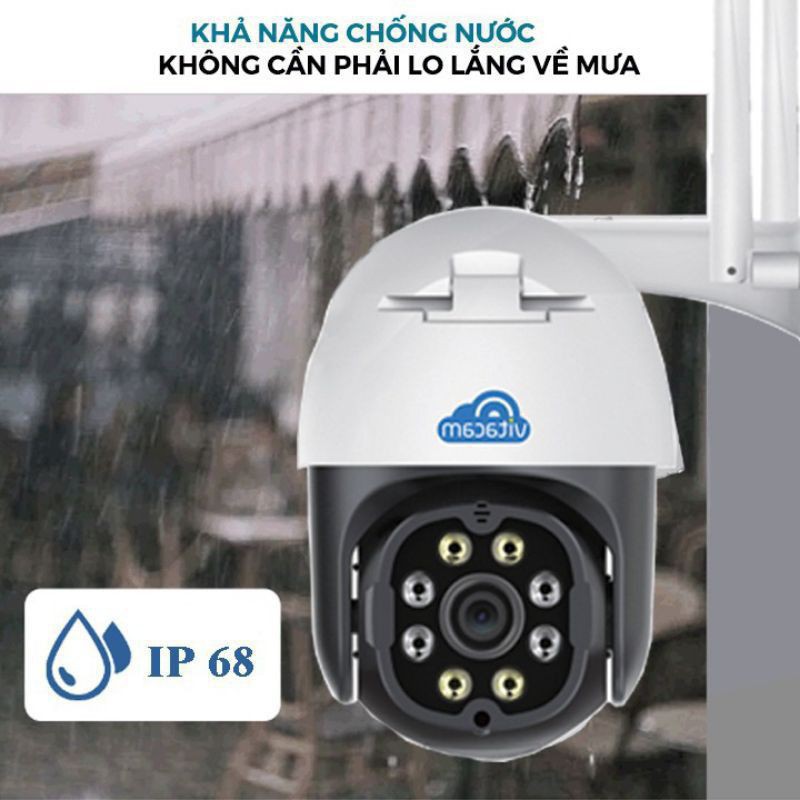 Camera Ngoài Trời Vitacam DZ3000 3.0Mpx 1296P Ultra HD - Hàng Chính Hãng