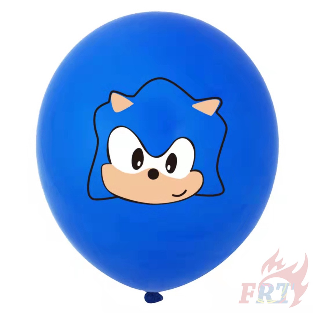 ♦ Trang Trí Tiệc - Bong Bóng ♦ 1 Bong Bóng 12inch Hình Nhím Sonic the Hedgehog Series 01 Trang Trí Tiệc Sinh Nhật