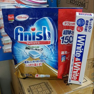Bột rửa bát dạng viên finish 150 tabs ( NK Nhật )