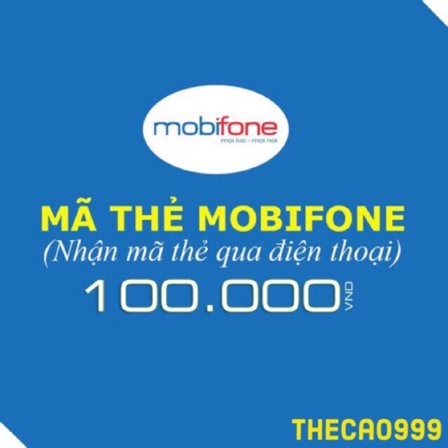 Thẻ MobiFone 100K