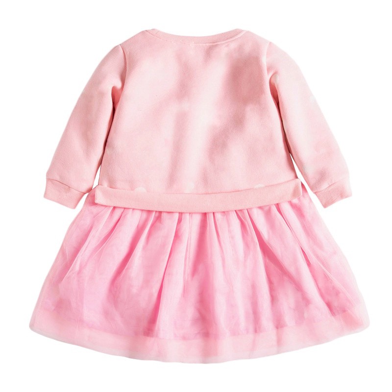 Váy đầm bé gái ren xòe công chúa nỉ nhiều mẫu A4 Jumping Meters cao cấp