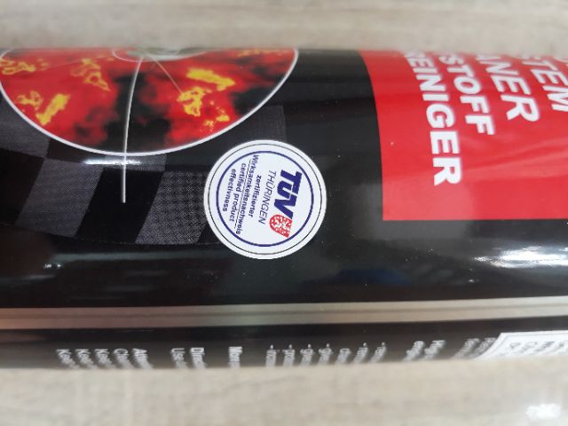 Dung dịch vệ sinh buồng đốt kim phun,hệ thống nhiên liệu Bluechem Fuel System Cleaner 250ml