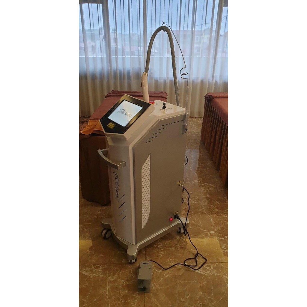 [Bảo Hành 24 Tháng] Máy Laser Toning 2020 Xóa Hình Xăm Xoá Lông Mày Bắn Nám 1 Tay Cầm Chính Hãng,