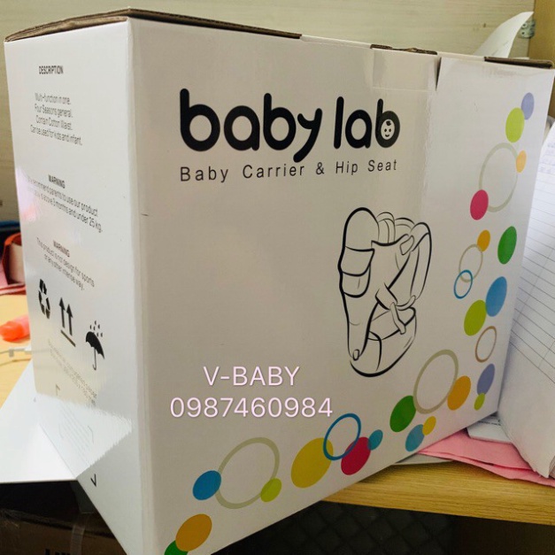 URGS Địu ngồi chống gù lưng cho bé BabyLab-2 25 YC18