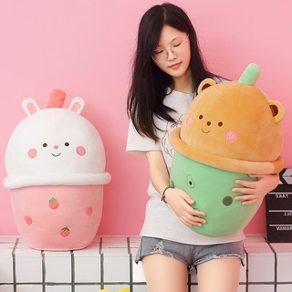 Gấu bông trà sữa hình thú siêu xinh - quà tặng dễ thương