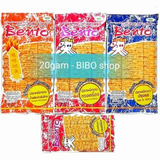 [ĐỎ,CAM,XANH] Combo 12 gói lớn x 20gam mực bento Thái Lan