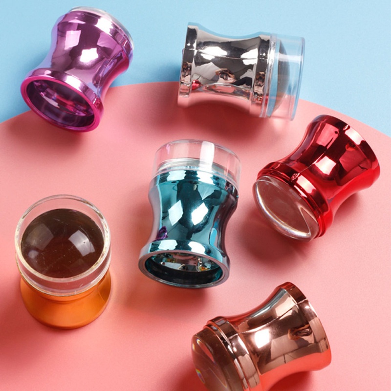 Bộ Dụng Cụ In Hình Móng Tay Nghệ Thuật Với Tay Cầm Bằng Silicone