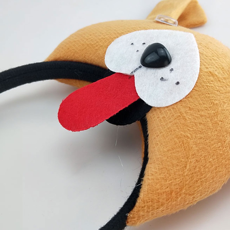 Băng Đô Tai Cún Hóa Trang Halloween Dễ Thương