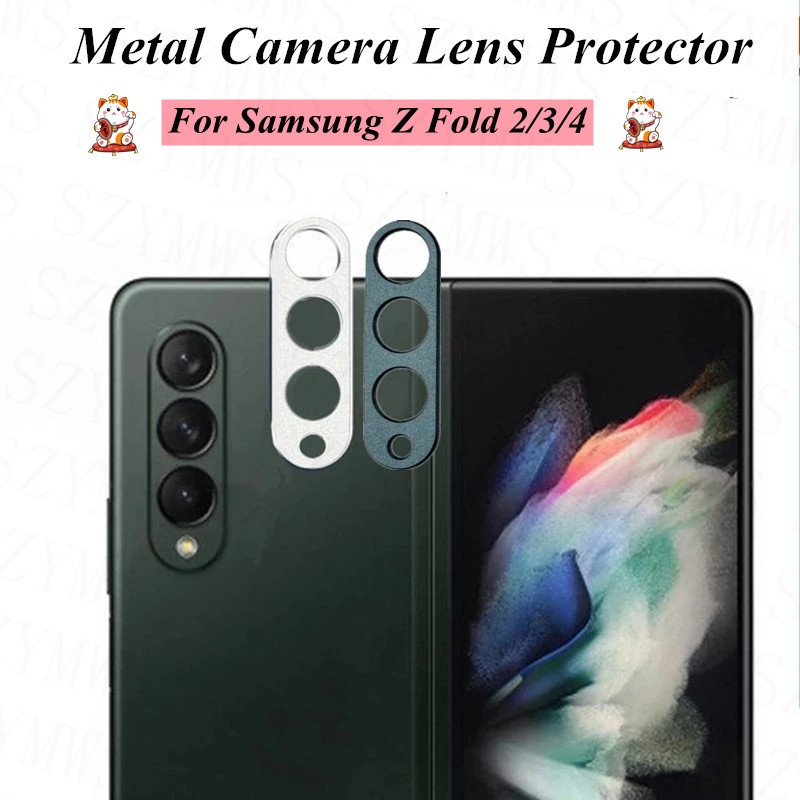Miếng Dán Bảo Vệ Camera Sau Bằng Hợp Kim Nhôm Cho Samsung Galaxy Z Fold 4 3 2