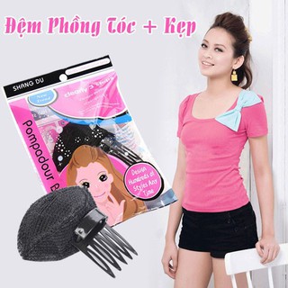 ĐỆM PHỒNG TÓC BẰNG MÚT DẠNG GÀI