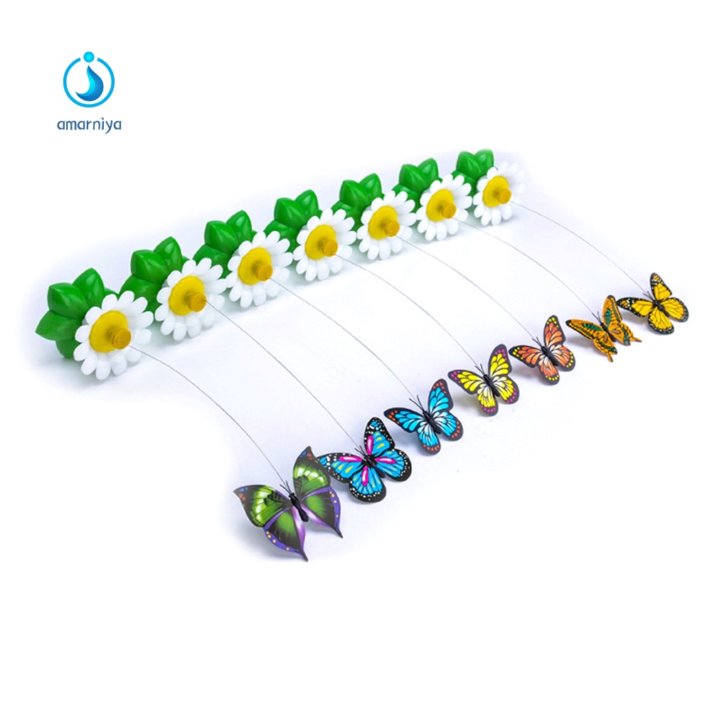 Đồ Chơi Hình Bướm Xoay Tự Động Cho Mèo Cưng