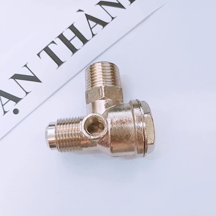 Van 1 chiều máy hơi dành cho máy chạy dây curoa/ van 1 chiều máy nén khí ren 21-19-9mm