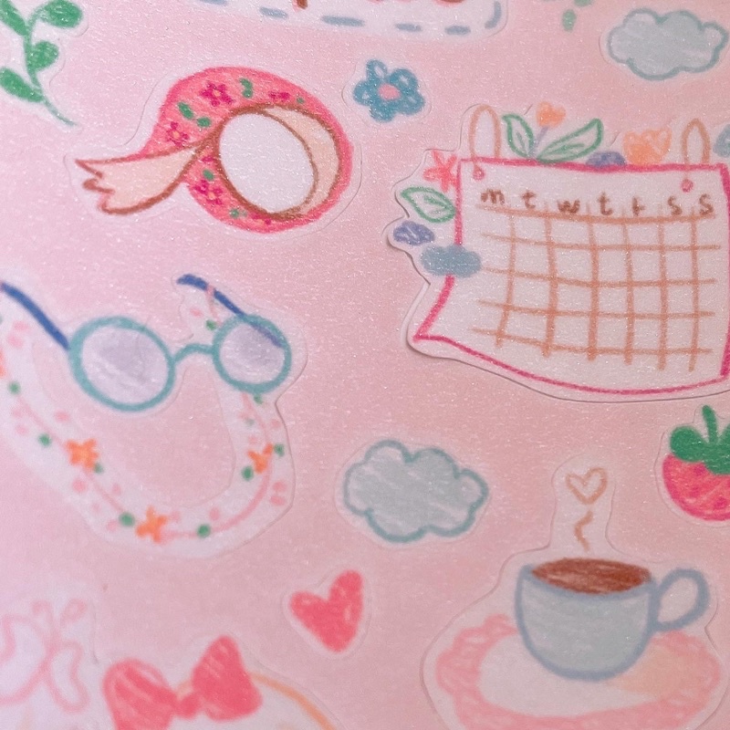 My Space - Sticker kim tuyến - Meimei Sticker