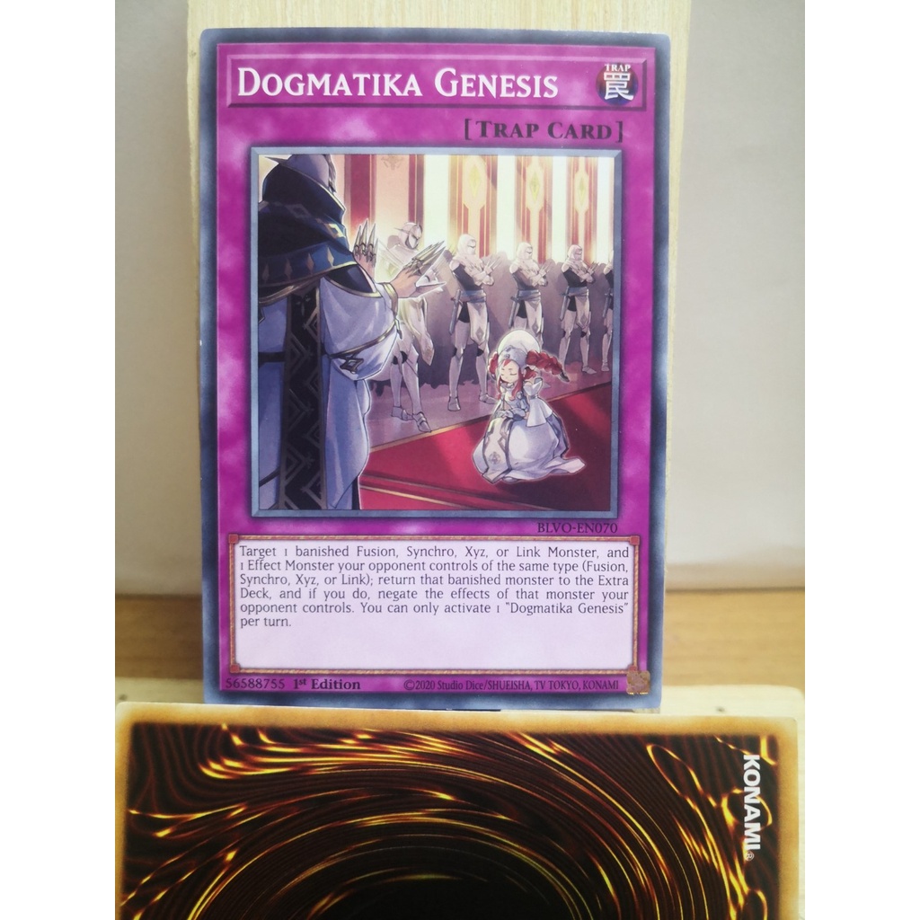 [Bài Yugioh] Lá bài Dogmatika - BLVO